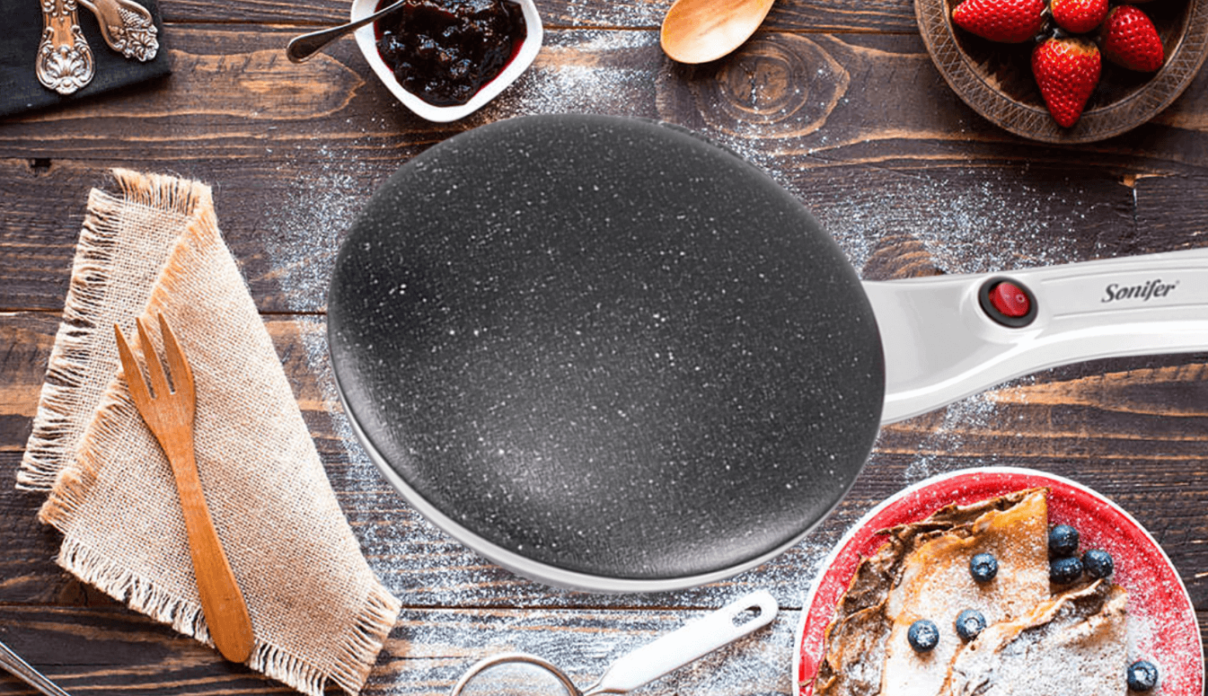 CrepeMaster - Elektrische Crêpe Maker voor Koken