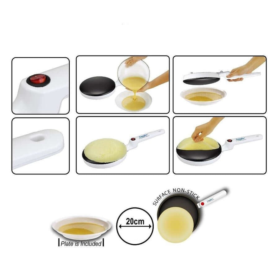 CrepeMaster - Elektrische Crêpe Maker voor Koken
