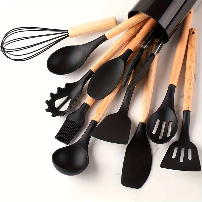 Canaya - Luxe Silicone Keukengerei Set (12-delig)