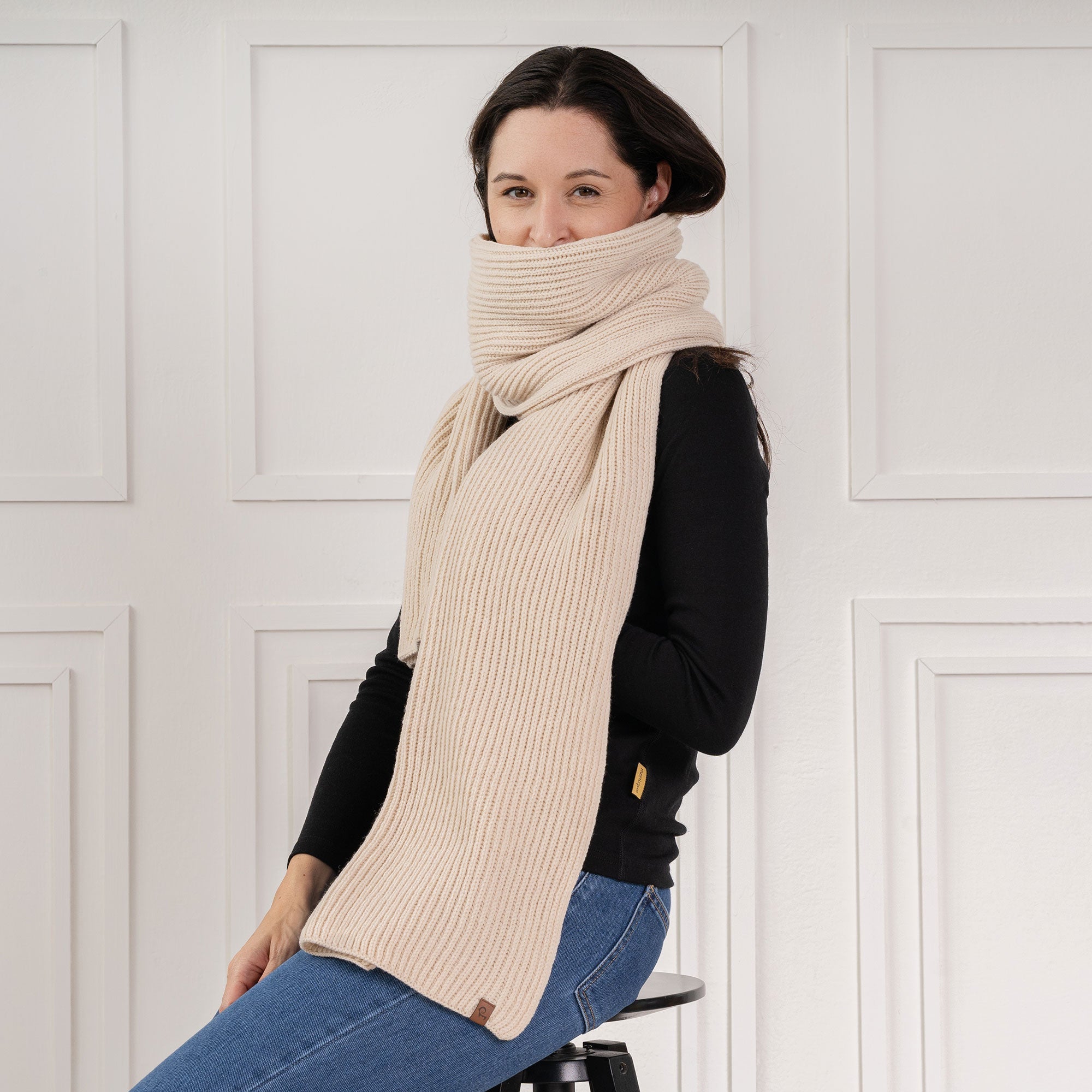 SoftMerino Scarf – Luxe Wollen Sjaal voor Dames