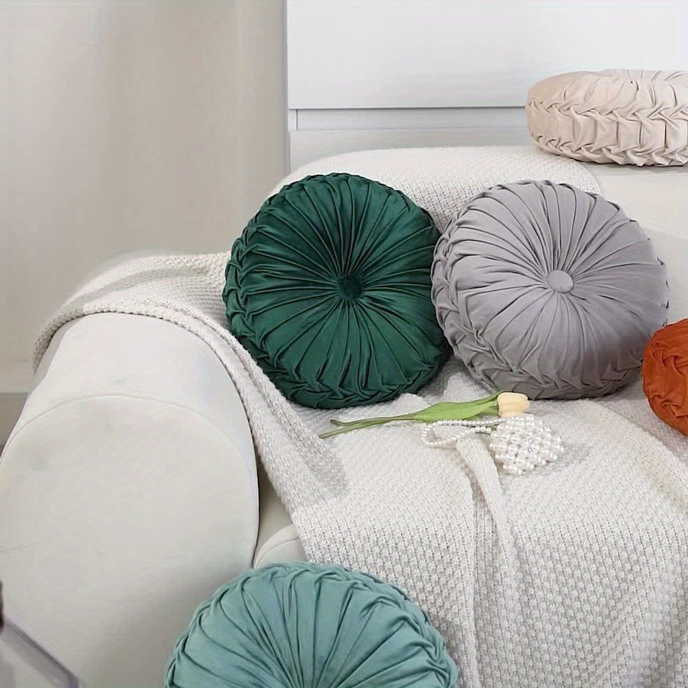 VelvetPumpkin Cushion - Luxe Pluche Kussen voor Comfort