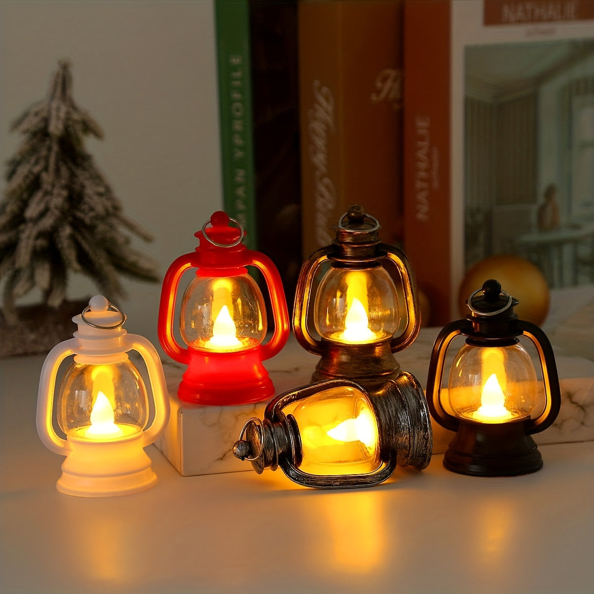Retro LED Mini Lantaarns – Sfeervolle Verlichting voor Feestjes
