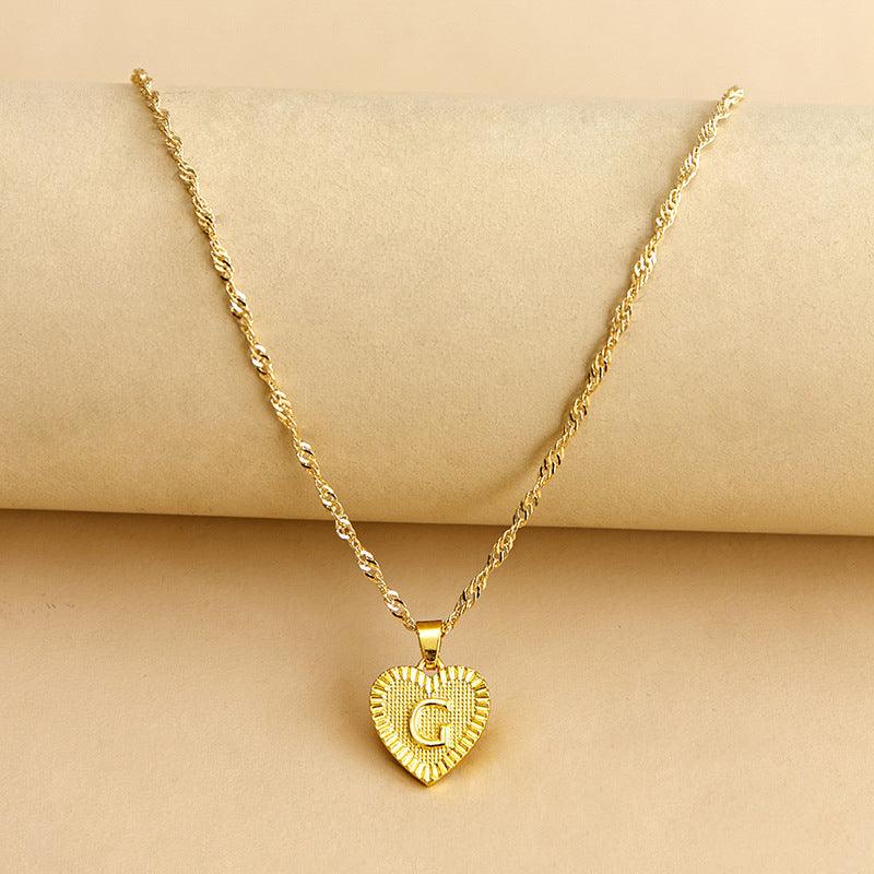 Amara - Elegante Gouden Hart Ketting