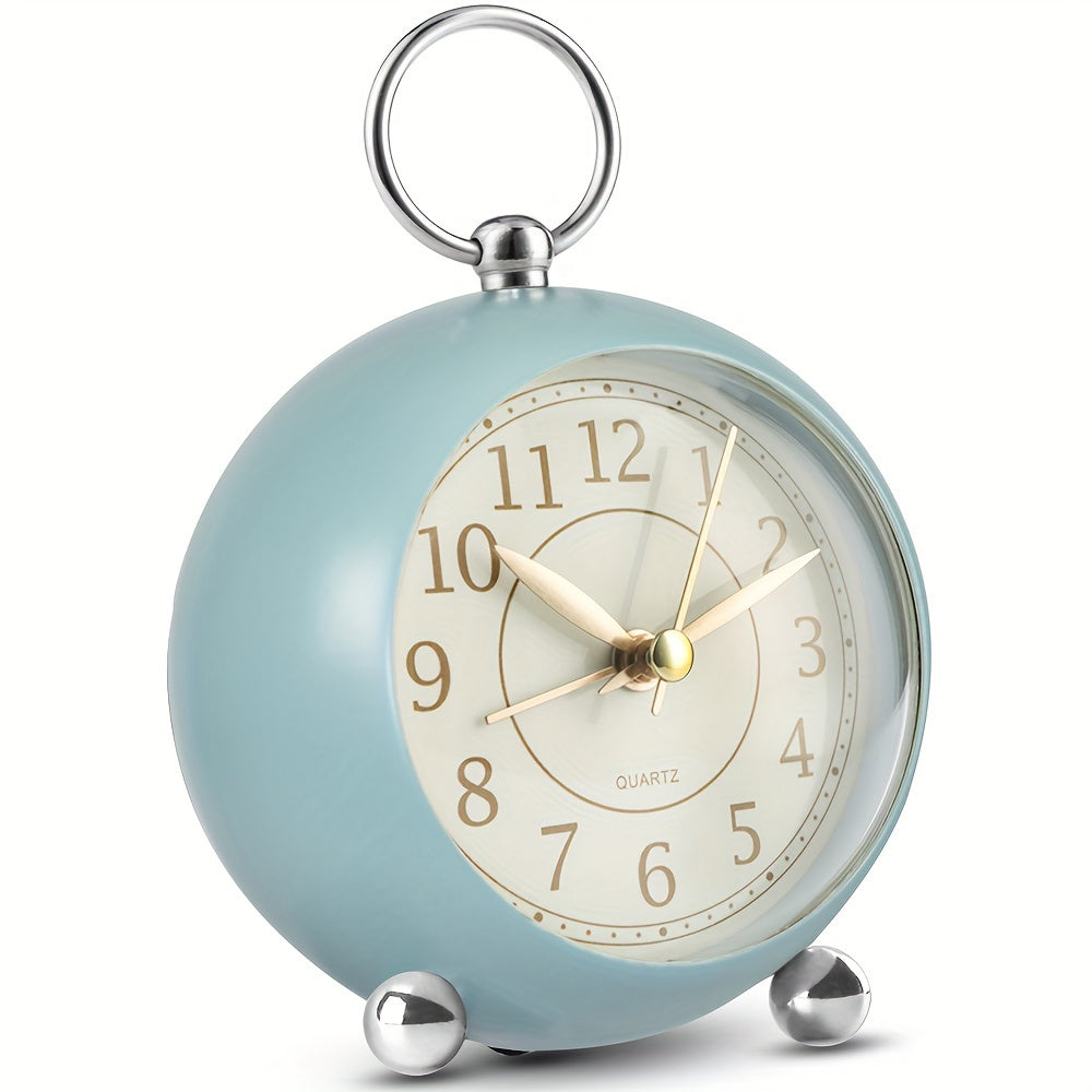 RetroTime Clock - Stijlvolle Geluidloze Wekker met Nachtverlichting