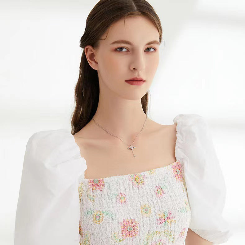 Livia Necklace - Elegante Engelvleugel Hanger