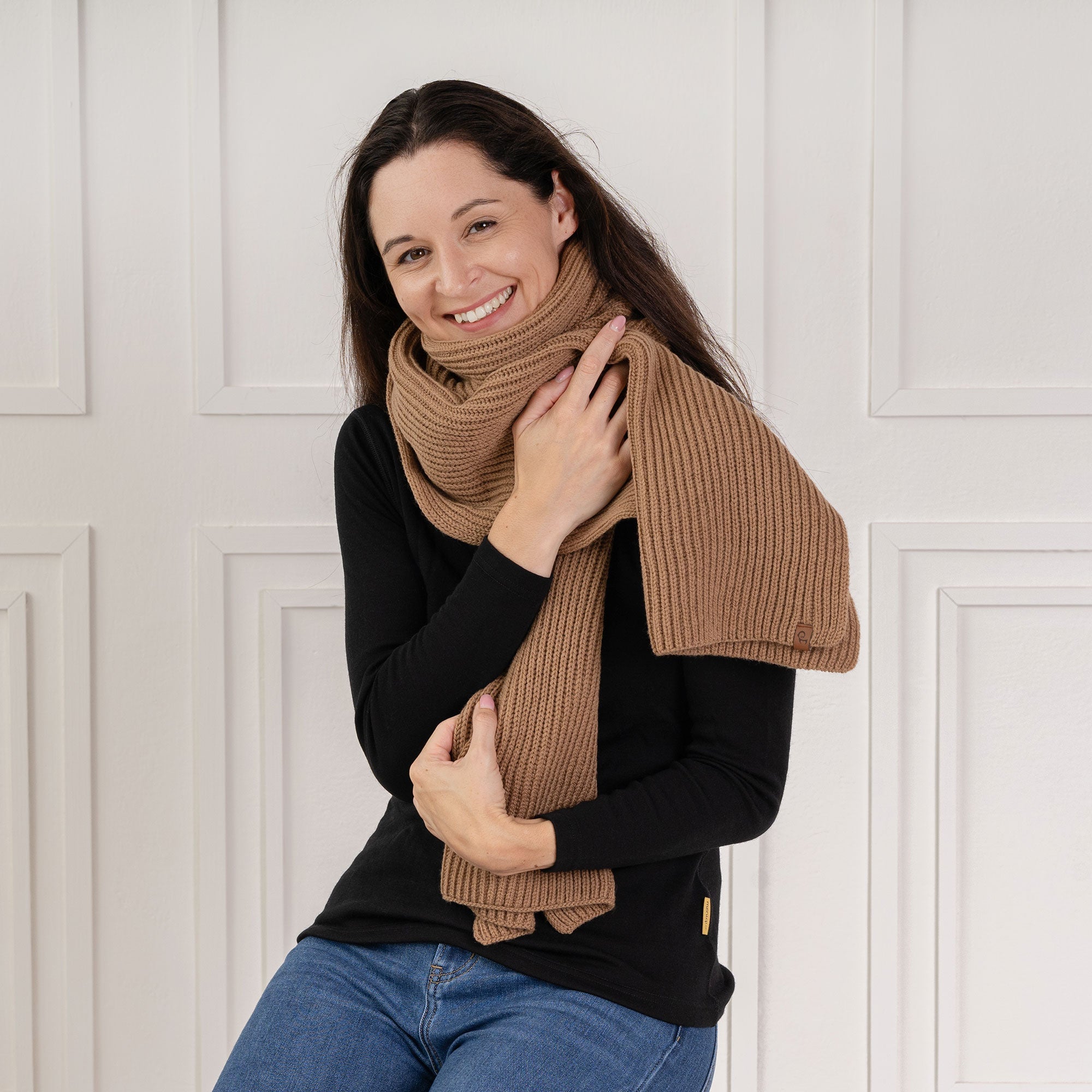 SoftMerino Scarf – Luxe Wollen Sjaal voor Dames