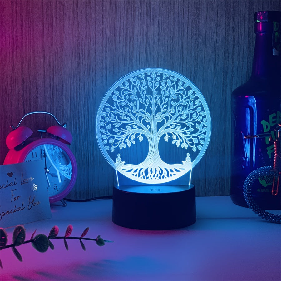 GlowTree Lamp - 3D Acryl Nachtlamp USB