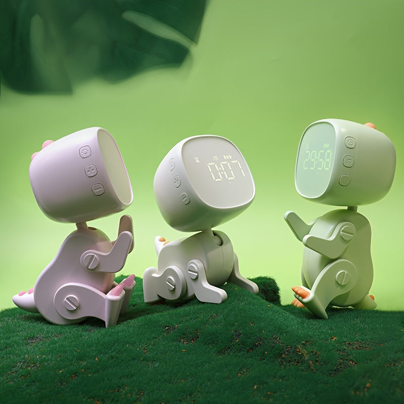 TimeDino - Creatieve Cartoon Wecker met USB