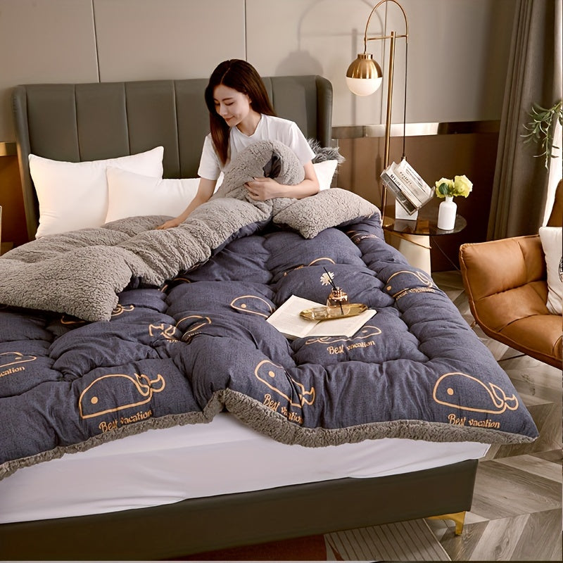 SherpaComfort – Luxe Fleece Deken met Cartoon Design