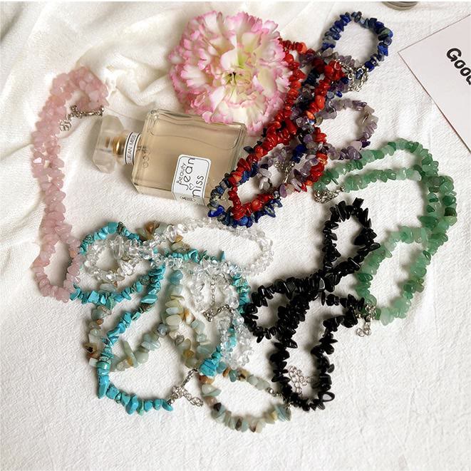 Elegant Gepolijst Kristallen Halsketting - Lina