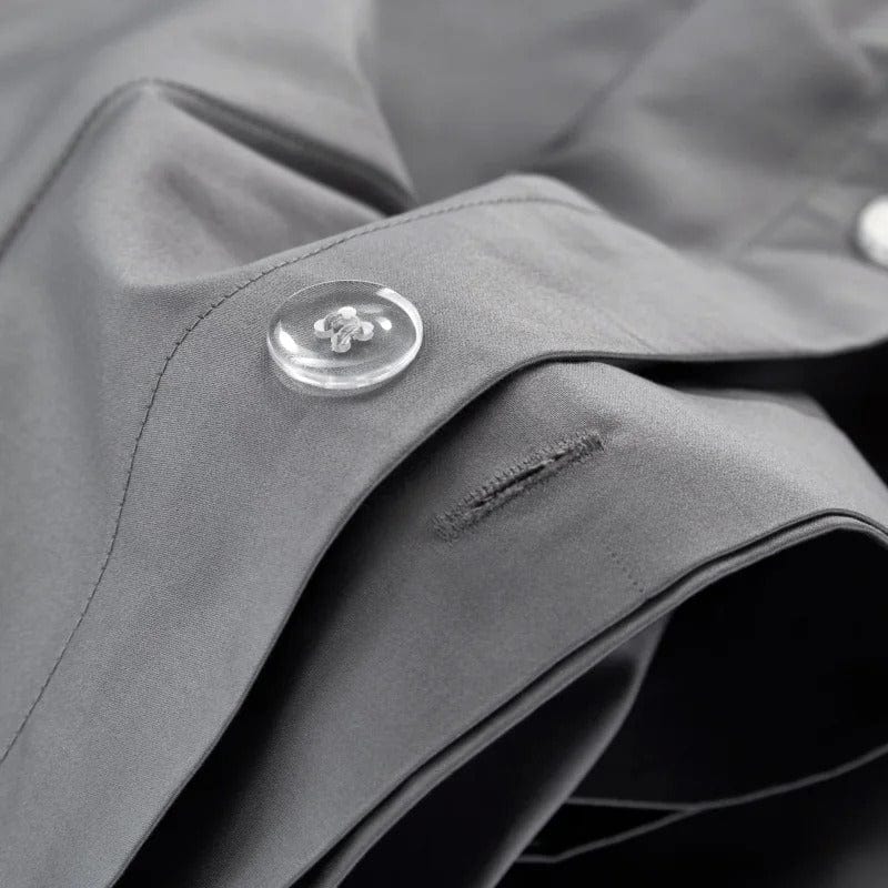 Prestige Grey - Luxe Egyptisch Katoenen Dekbedovertrek