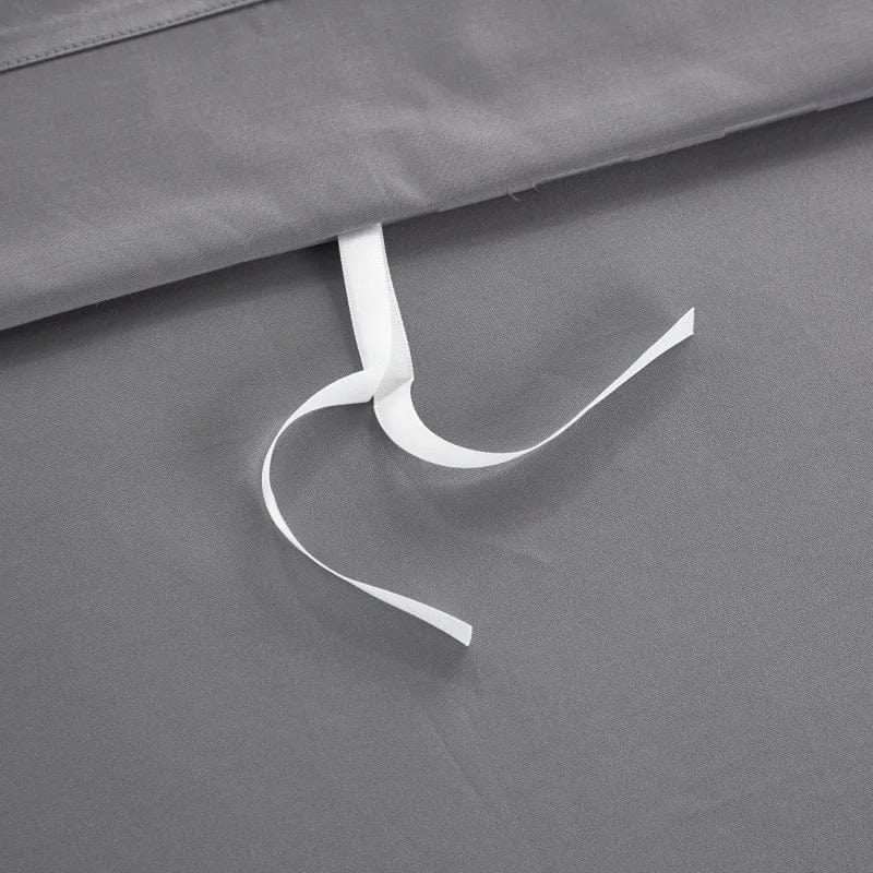 Prestige Grey - Luxe Egyptisch Katoenen Dekbedovertrek