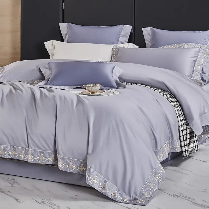 Luxxe Grey - Luxe Dekbedovertrekset van Egyptisch Katoen