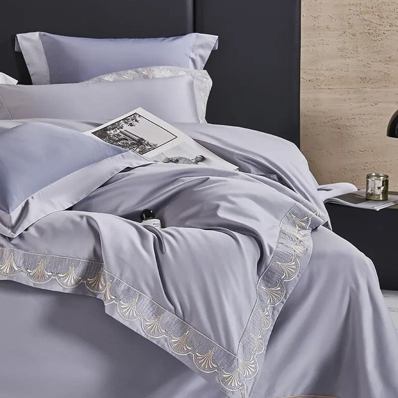 Luxxe Grey - Luxe Dekbedovertrekset van Egyptisch Katoen