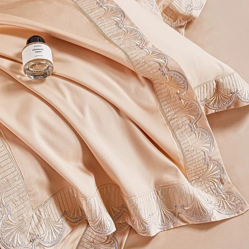 Luxxe Peach - Luxe Dekbedovertrekset van Egyptisch Katoen