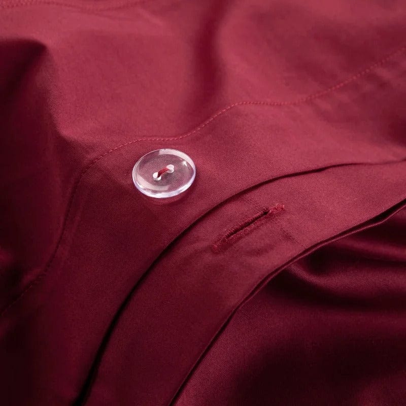 Prestige Wine – Luxe Egyptisch Katoenen Dekbedovertrekset