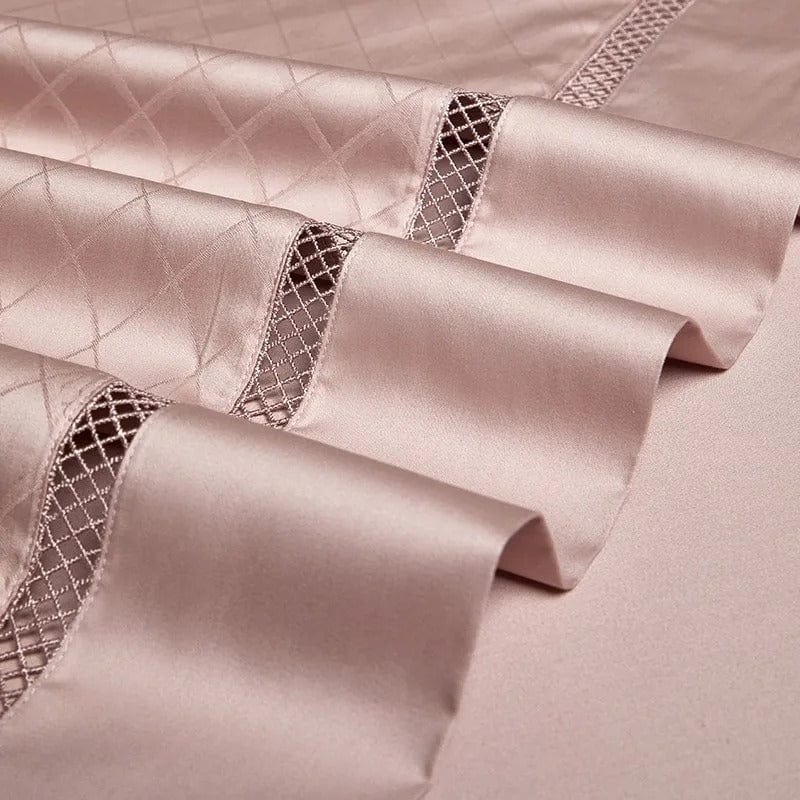 Elegance Blush - Luxe Dekbedovertrekset van Egyptisch Katoen