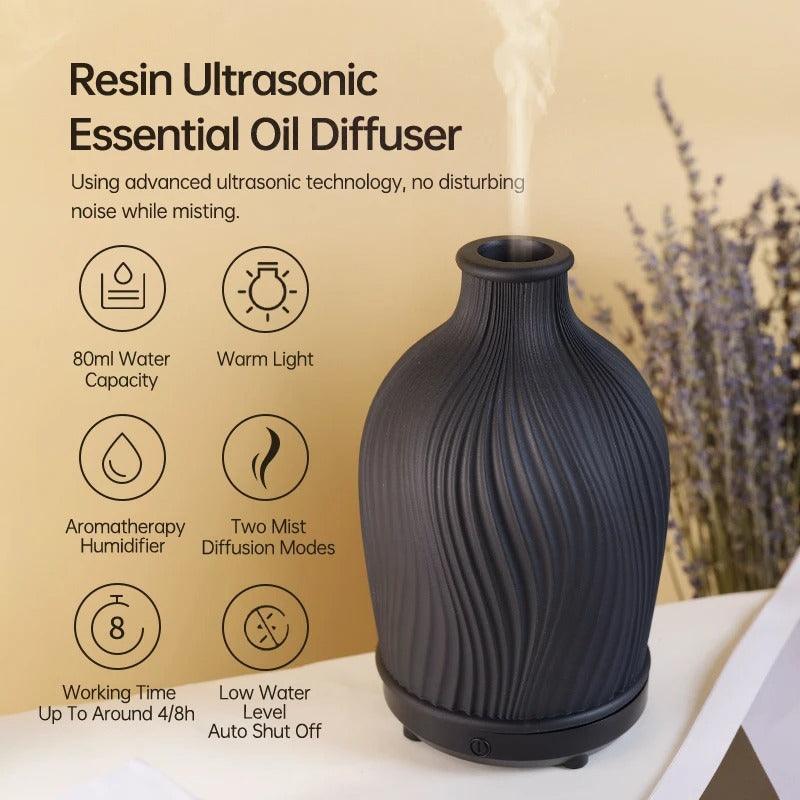BohoMist - Ultrasonisch Aroma Diffuser voor Thuis