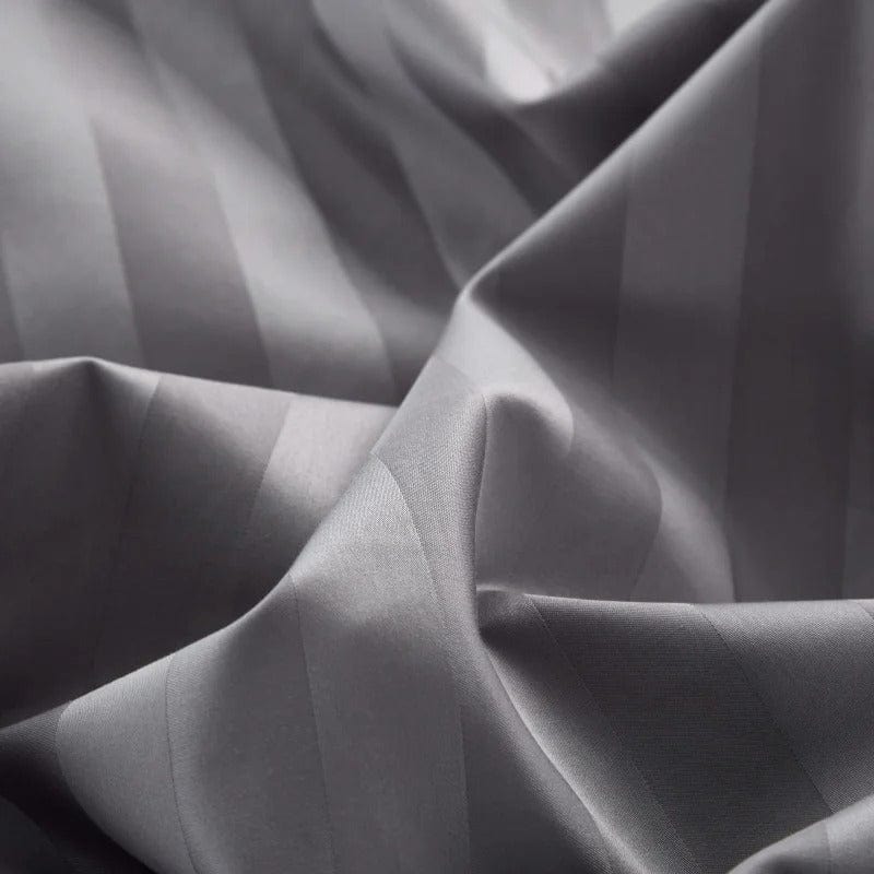 Prestige Grey - Luxe Egyptisch Katoenen Dekbedovertrek
