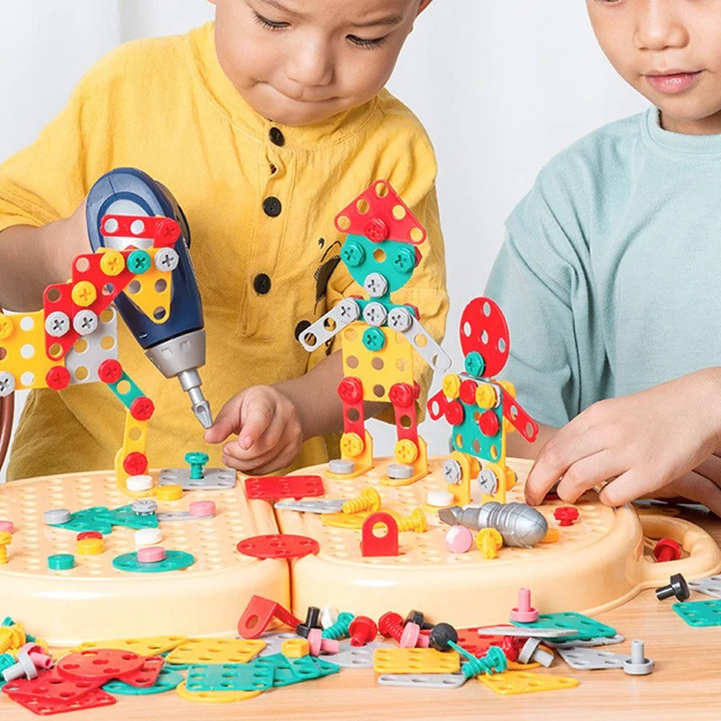 ToolMaster Kids – Creatieve Gereedschapskist met Mini-Bohrer