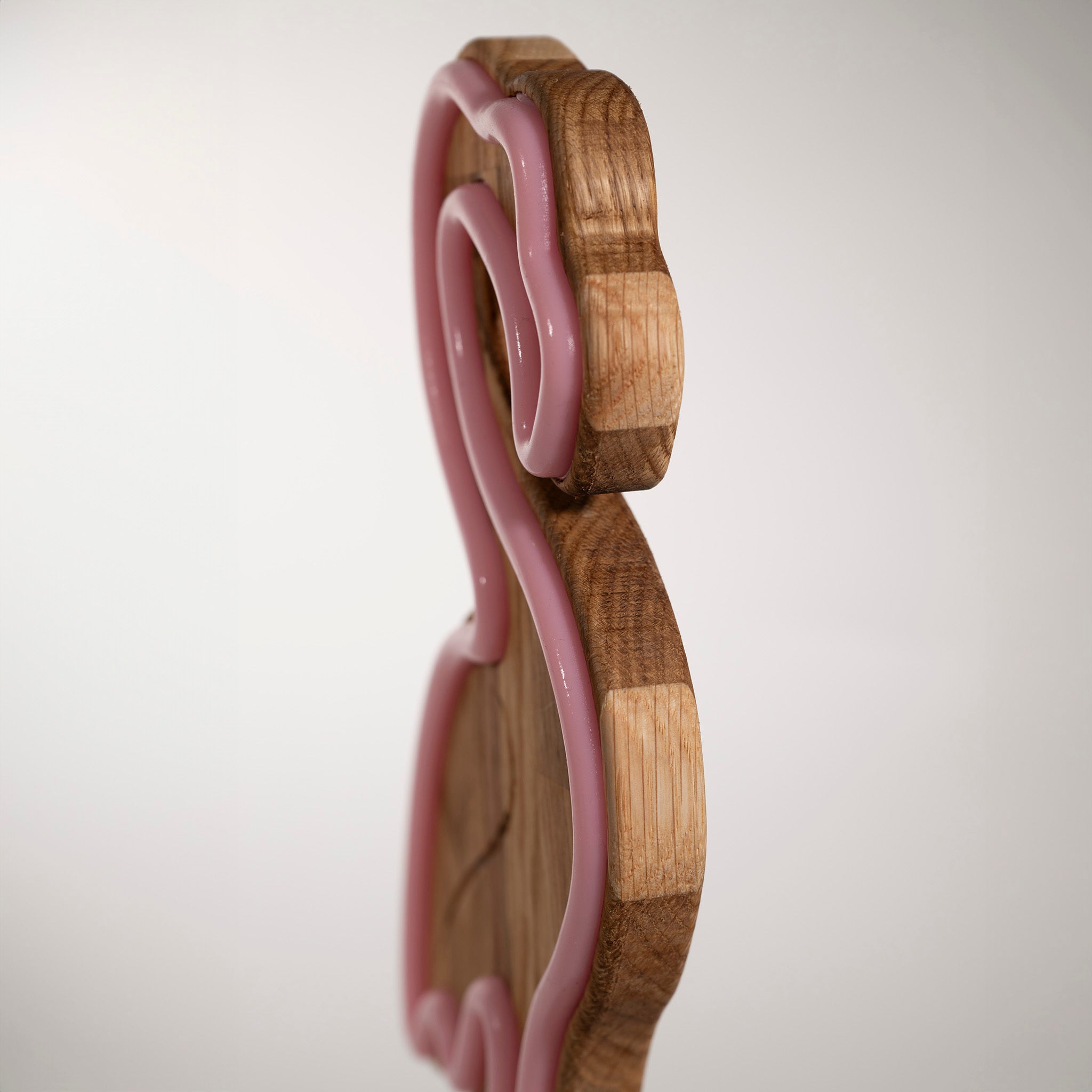 TropicalGlow - Houten Neonlamp met IR-afstandsbediening