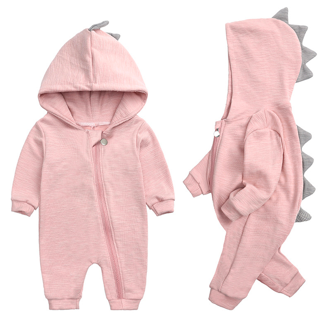 DinoDream – Schattige Baby Romper met Kapje