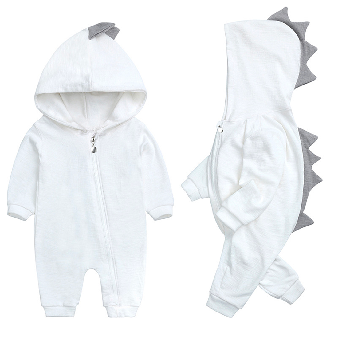 DinoDream – Schattige Baby Romper met Kapje