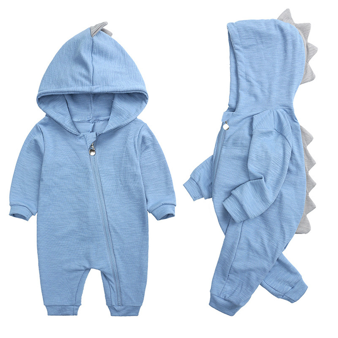 DinoDream – Schattige Baby Romper met Kapje