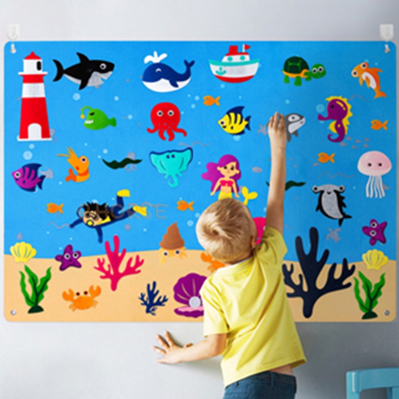 StoryCraft Felt Board – Creatief Leerbord voor Kinderen