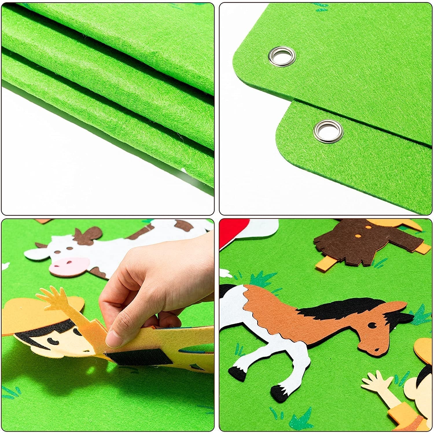 StoryCraft Felt Board – Creatief Leerbord voor Kinderen