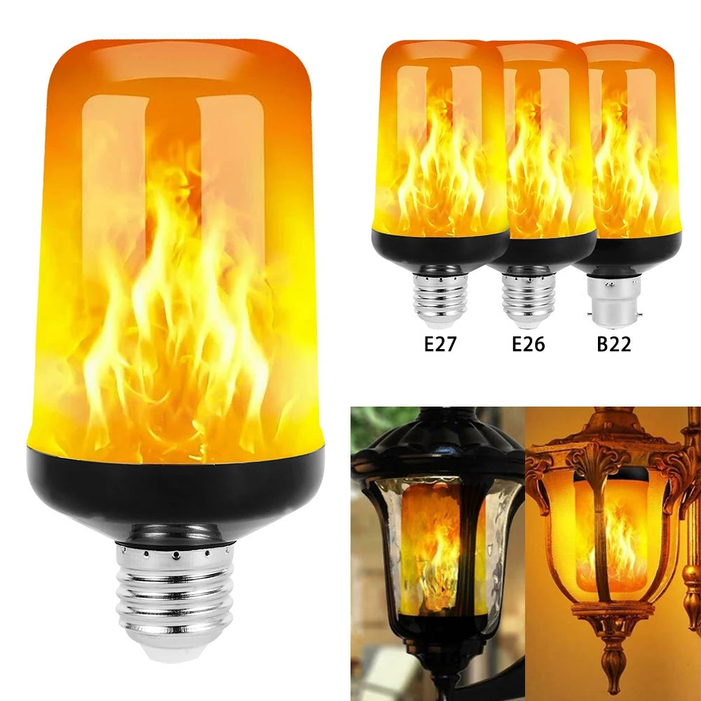 FlameGlow - LED Party Lamp met 4 Vuur Modi