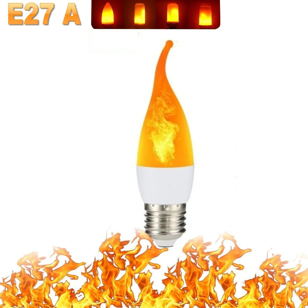 FlameGlow - LED Party Lamp met 4 Vuur Modi