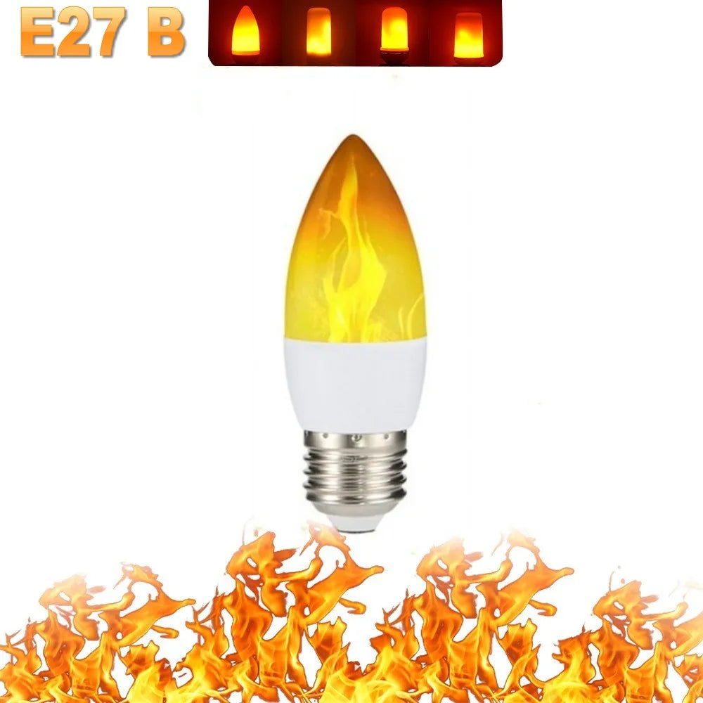 FlameGlow - LED Party Lamp met 4 Vuur Modi