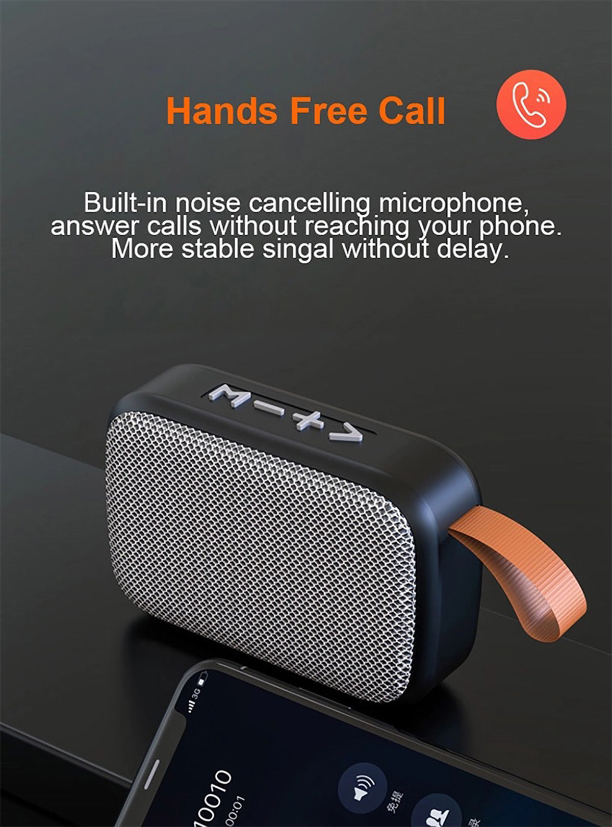 SoundWave – Draagbare Bluetooth Speaker met Hifi Geluid