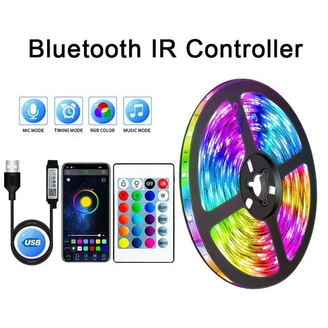 GlowShift - RGB LED Strip voor Kamer en TV