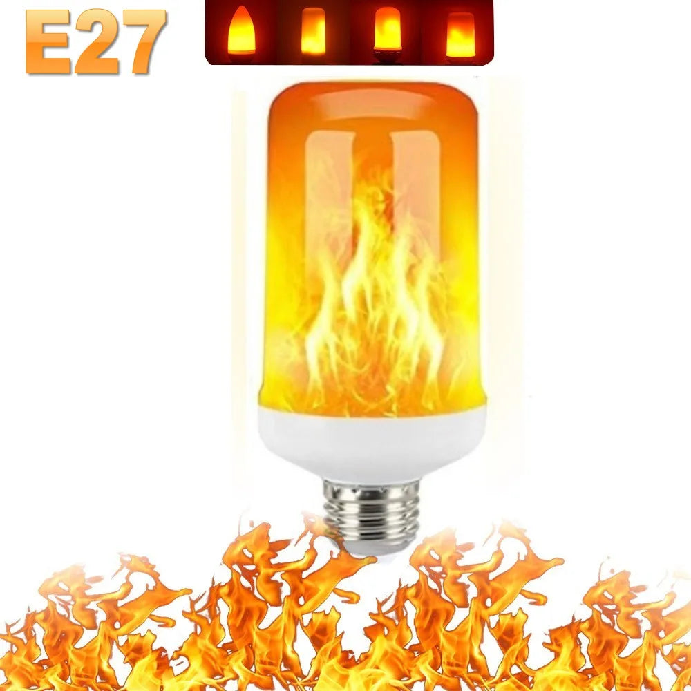 FlameGlow - LED Party Lamp met 4 Vuur Modi