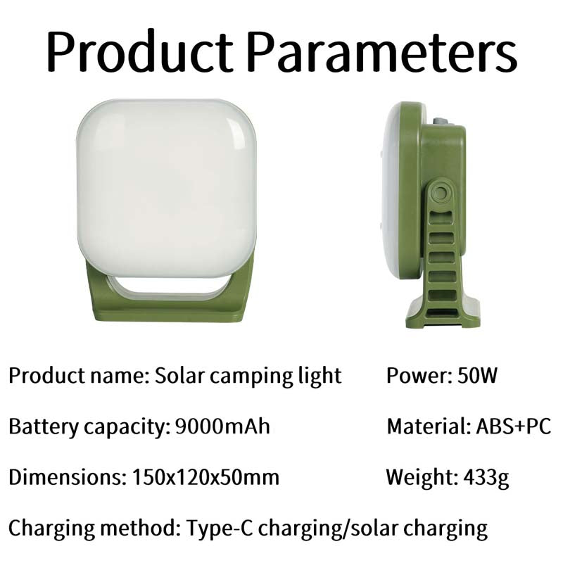 PowerGlow – Oplaadbare LED Campinglamp met Magneten