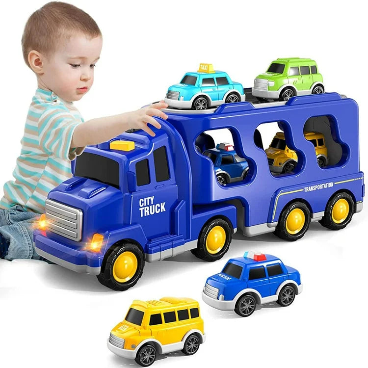 FunCity Trucks - Speelset met Licht en Geluid