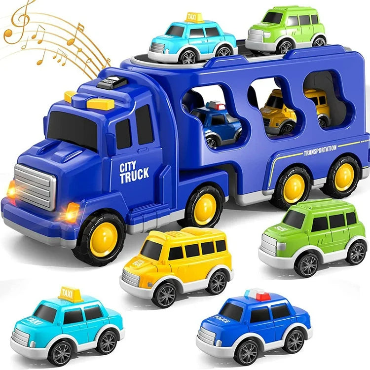 FunCity Trucks - Speelset met Licht en Geluid
