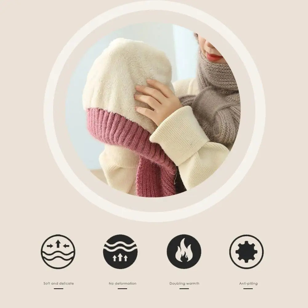 CozyWind Beanie & Sjaal Set - Dames Wintermode