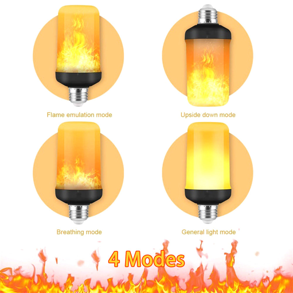 FlameGlow - LED Party Lamp met 4 Vuur Modi