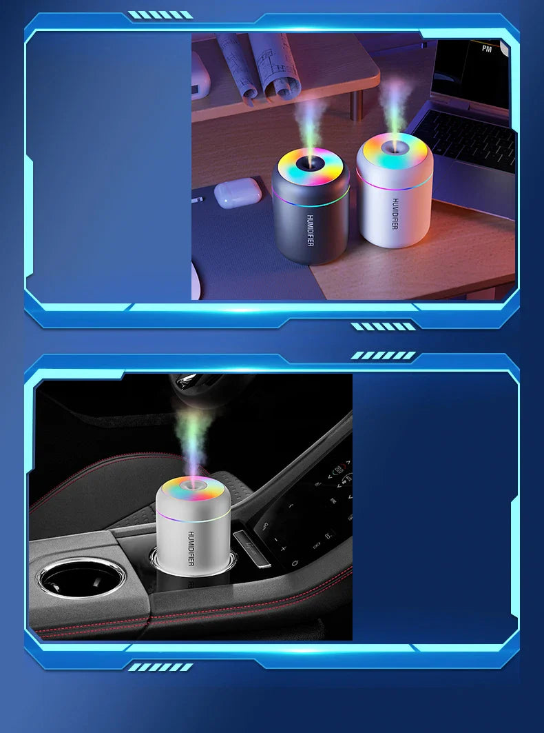 MiniMist – Compacte USB Luchtbevochtiger voor Auto & Slaapkamer