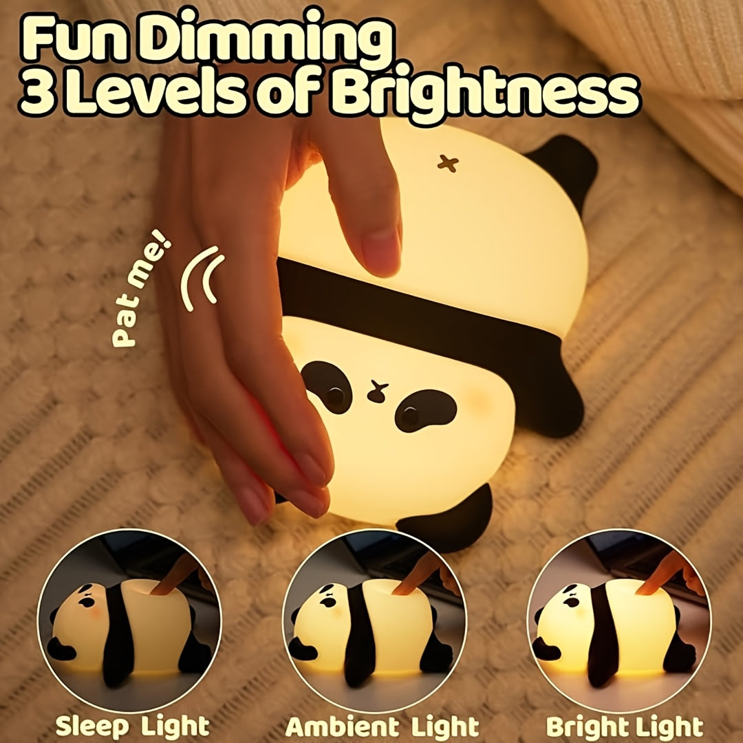 SugarPanda – Oplaadbare LED Nachtlamp van Siliconen