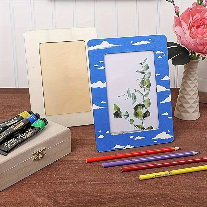 CreativeFrame – Set van 10 DIY Fotolijsten Hout