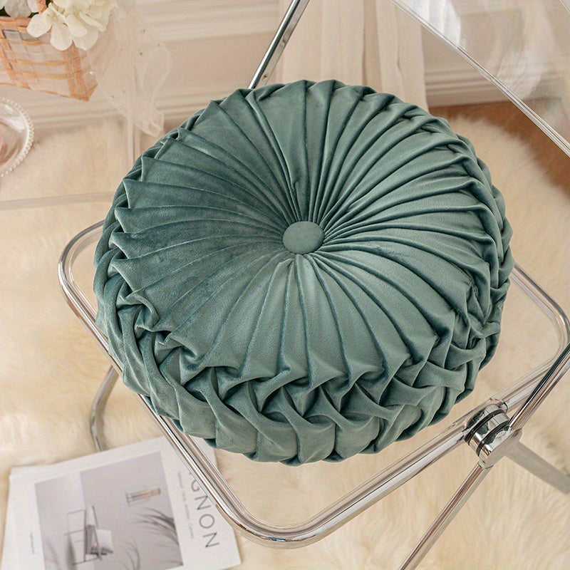 VelvetPumpkin Cushion - Luxe Pluche Kussen voor Comfort