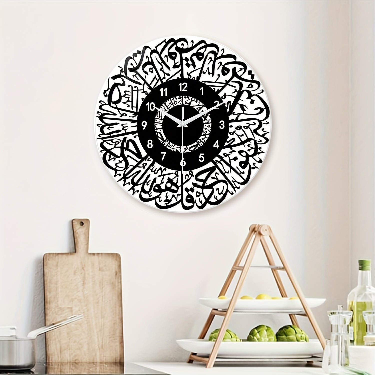 FaithTime Clock - Moderne Islamitische Wanddecoratie