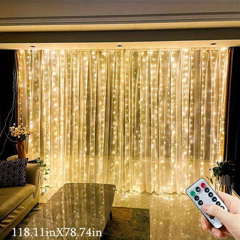 LuxeGlow – USB LED Gordijnverlichting voor Feestjes
