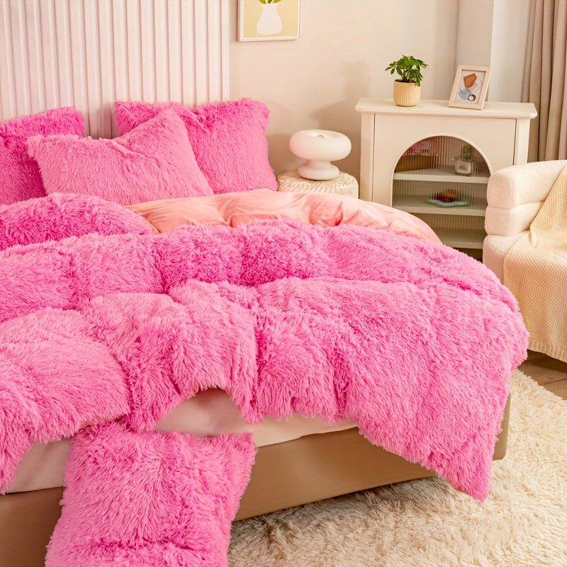 ZipSoft - Luxe Pluche Beddengoed Set voor Elke Seizoen