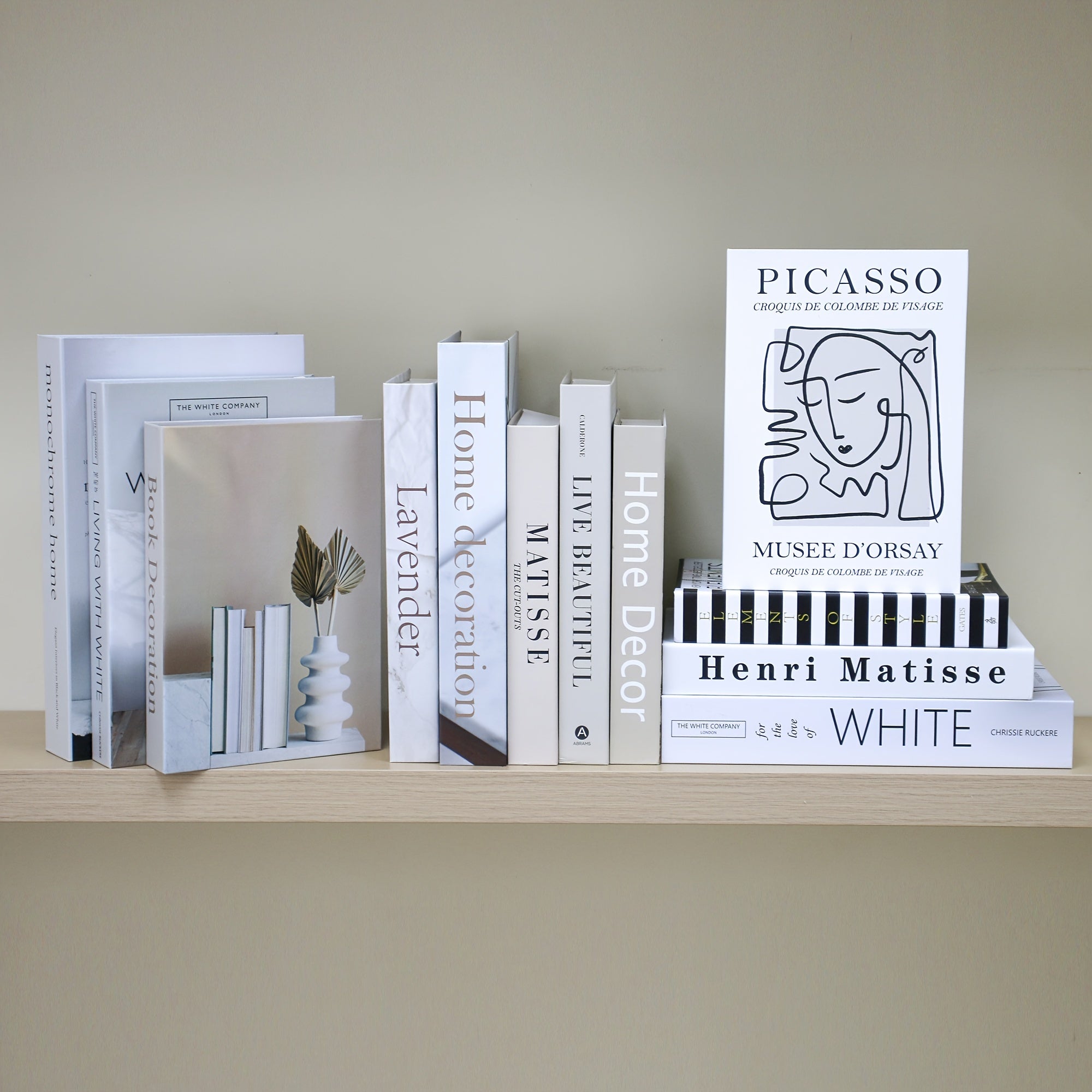 CityCharm - Stijlvolle Decoratieve Nepboeken Set