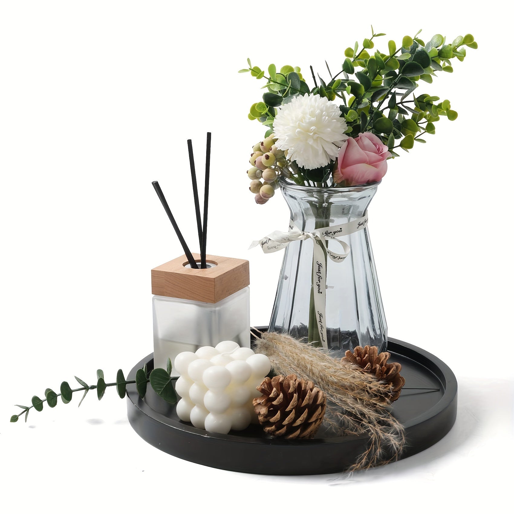 BohoChic - Elegante Houten Decoratieve Schaal